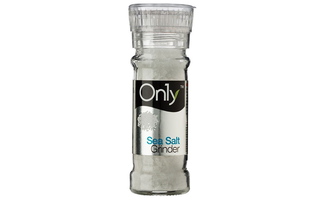 Only Sea Salt Grinder    Bottle  100 grams